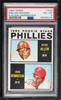 1964 Rookie Stars - Dick Allen, John Herrnstein [PSA 4 VG‑EX]