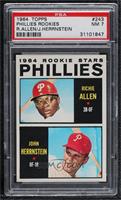 1964 Rookie Stars - Dick Allen, John Herrnstein [PSA 7 NM]