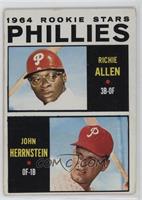 1964 Rookie Stars - Dick Allen, John Herrnstein