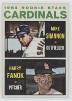 1964 Rookie Stars - Mike Shannon, Harry Fanok [Good to VG‑EX]