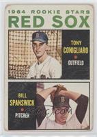 1964 Rookie Stars - Tony Conigliaro, Bill Spanswick [Poor to Fair]