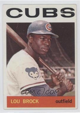 1964 Topps - [Base] #29 - Lou Brock [Poor to Fair]