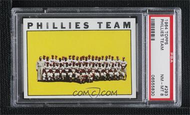 1964 Topps - [Base] #293 - Philadelphia Phillies Team [PSA 8 NM‑MT]