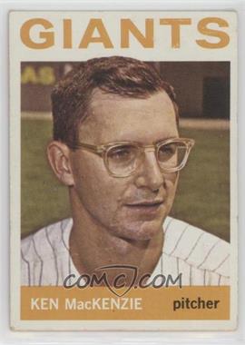 1964 Topps - [Base] #297 - Ken Mackenzie [Good to VG‑EX]