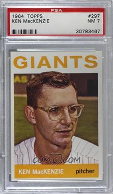 1964 Topps - [Base] #297 - Ken Mackenzie [PSA 7 NM]