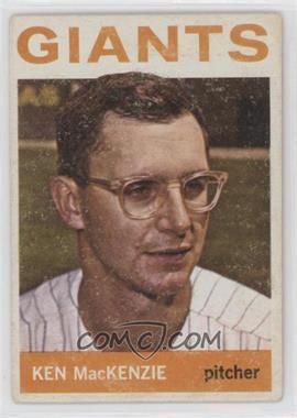 1964 Topps - [Base] #297 - Ken Mackenzie [Good to VG‑EX]