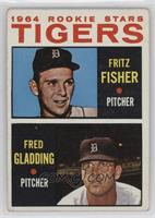 1964 Rookie Stars - Fritz Fisher, Fred Gladding [Good to VG‑EX]