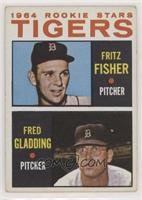 1964 Rookie Stars - Fritz Fisher, Fred Gladding [Good to VG‑EX]