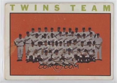 1964 Topps - [Base] #318 - Minnesota Twins Team [Poor to Fair]
