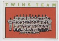 Minnesota Twins Team [Good to VG‑EX]