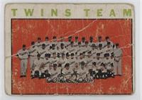 Minnesota Twins Team [Poor to Fair]