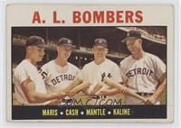 A.L. Bombers (Roger Maris, Norm Cash, Mickey Mantle, Al Kaline) [Good to&n…