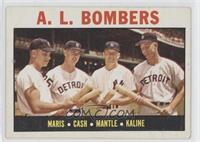 A.L. Bombers (Roger Maris, Norm Cash, Mickey Mantle, Al Kaline) [Poor to&n…