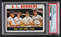 A.L. Bombers (Roger Maris, Norm Cash, Mickey Mantle, Al Kaline) [PSA 5&nbs…