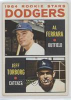 1964 Rookie Stars - Al Ferrara, Jeff Torborg [Good to VG‑EX]