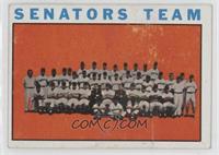 Washington Senators Team