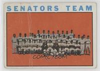 Washington Senators Team [Poor to Fair]