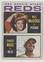 1964 Rookie Stars - Billy McCool, Chico Ruiz