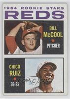 1964 Rookie Stars - Billy McCool, Chico Ruiz [Noted]