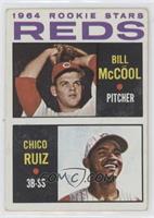 1964 Rookie Stars - Billy McCool, Chico Ruiz [Good to VG‑EX]