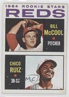 1964 Rookie Stars - Billy McCool, Chico Ruiz [Noted]