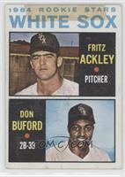 1964 Rookie Stars - Fritz Ackley, Don Buford [Noted]