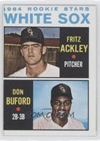 1964 Rookie Stars - Fritz Ackley, Don Buford