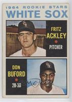 1964 Rookie Stars - Fritz Ackley, Don Buford [Good to VG‑EX]
