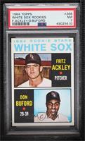 1964 Rookie Stars - Fritz Ackley, Don Buford [PSA 7 NM]