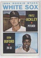 1964 Rookie Stars - Fritz Ackley, Don Buford [Noted]