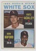 1964 Rookie Stars - Fritz Ackley, Don Buford [COMC RCR Poor]