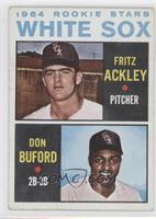 1964 Rookie Stars - Fritz Ackley, Don Buford