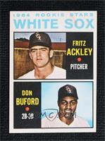 1964 Rookie Stars - Fritz Ackley, Don Buford [Good to VG‑EX]