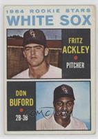 1964 Rookie Stars - Fritz Ackley, Don Buford [Poor to Fair]