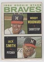 1964 Rookie Stars - Woody Woodward, Jack Smith [Poor to Fair]