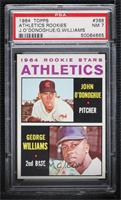 1964 Rookie Stars - John O'Donoghue, George Williams [PSA 7 NM]