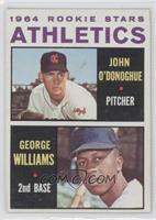 1964 Rookie Stars - John O'Donoghue, George Williams [Noted]