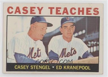 1964 Topps - [Base] #393 - Casey Teaches (Casey Stengel, Ed Kranepool)