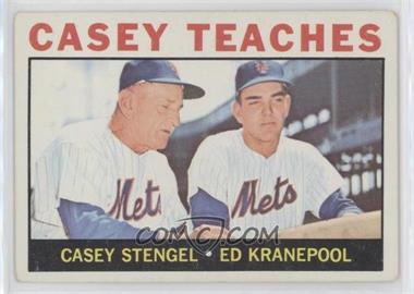 1964 Topps - [Base] #393 - Casey Teaches (Casey Stengel, Ed Kranepool)