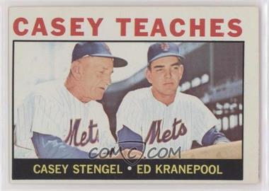 1964 Topps - [Base] #393 - Casey Teaches (Casey Stengel, Ed Kranepool)