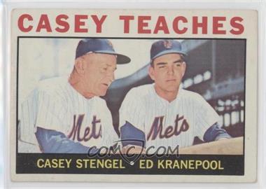 1964 Topps - [Base] #393 - Casey Teaches (Casey Stengel, Ed Kranepool)