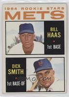 1964 Rookie Stars - Bill Haas, Dick Smith