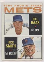 1964 Rookie Stars - Bill Haas, Dick Smith
