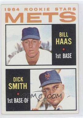 1964 Topps - [Base] #398 - 1964 Rookie Stars - Bill Haas, Dick Smith