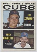 1964 Rookie Stars - Jimmy Stewart, Freddie Burdette