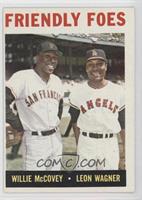 Friendly Foes (Willie McCovey, Leon Wagner) [Noted]