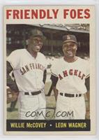 Friendly Foes (Willie McCovey, Leon Wagner)