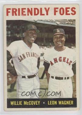 1964 Topps - [Base] #41 - Friendly Foes (Willie McCovey, Leon Wagner)