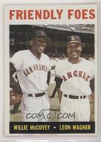 Friendly Foes (Willie McCovey, Leon Wagner) [Poor to Fair]