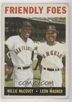 Friendly Foes (Willie McCovey, Leon Wagner) [Good to VG‑EX]